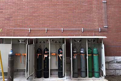 泰安化驗室供氣系統安裝圖片